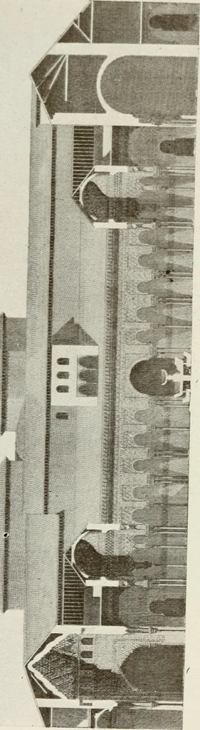An illustration from Granada and the Alhambra, a brief description of the ancient city of Granada, with a particular account of the Moorish palace, 1907, leaf 288