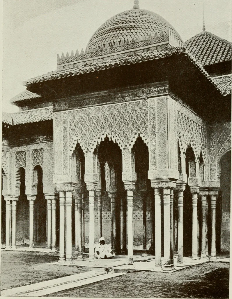 An illustration from Granada and the Alhambra, a brief description of the ancient city of Granada, with a particular account of the Moorish palace, 1907, leaf 289