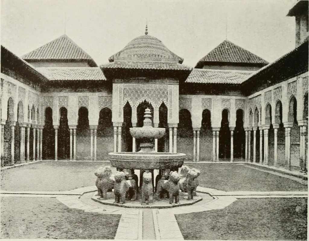 An illustration from Granada and the Alhambra, a brief description of the ancient city of Granada, with a particular account of the Moorish palace, 1907, leaf 290