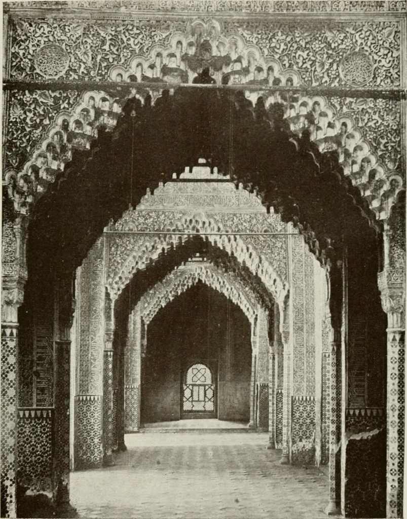An illustration from Granada and the Alhambra, a brief description of the ancient city of Granada, with a particular account of the Moorish palace, 1907, leaf 293