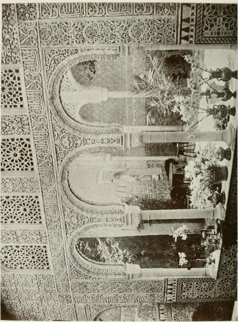 An illustration from Granada and the Alhambra, a brief description of the ancient city of Granada, with a particular account of the Moorish palace, 1907, leaf 298
