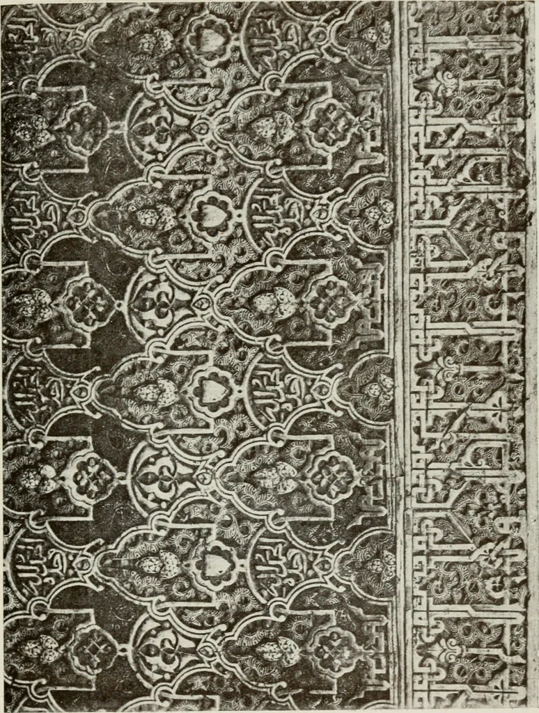 An illustration from Granada and the Alhambra, a brief description of the ancient city of Granada, with a particular account of the Moorish palace, 1907, leaf 305