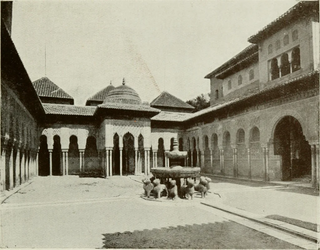 An illustration from Granada and the Alhambra, a brief description of the ancient city of Granada, with a particular account of the Moorish palace, 1907, leaf 307