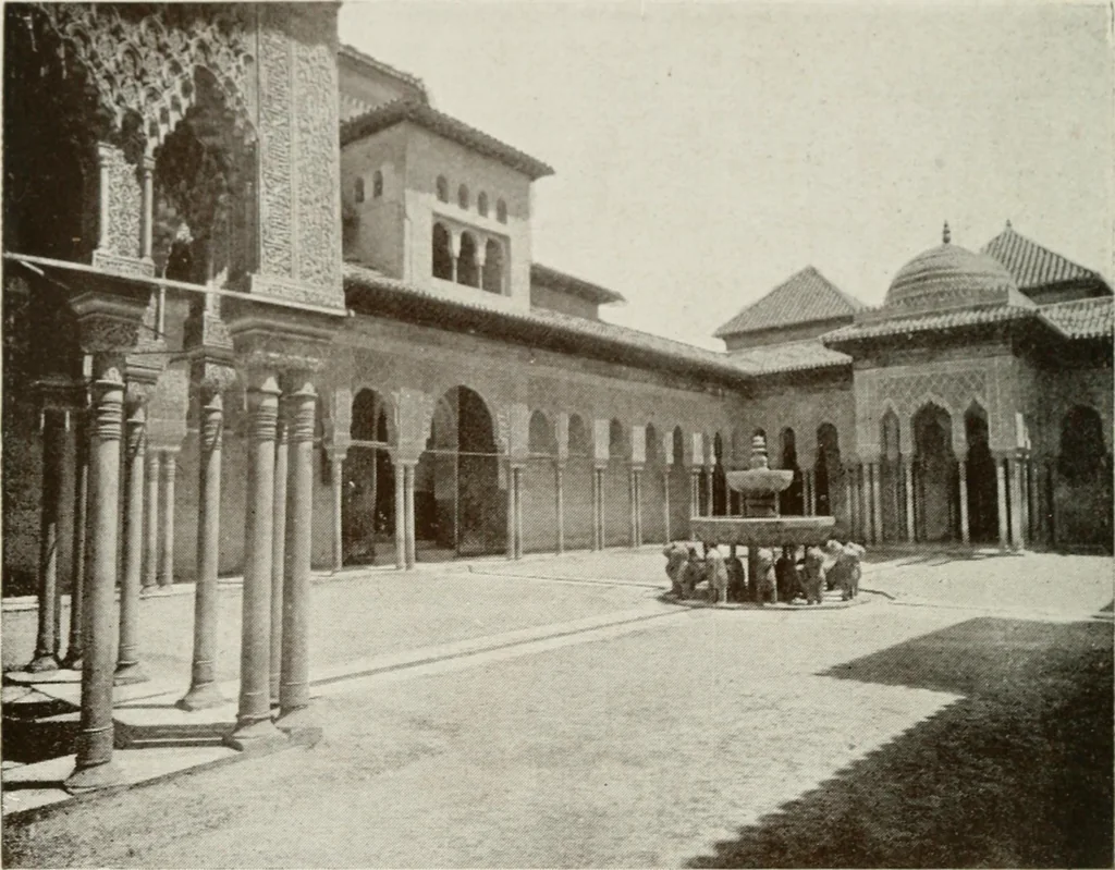 An illustration from Granada and the Alhambra, a brief description of the ancient city of Granada, with a particular account of the Moorish palace, 1907, leaf 308