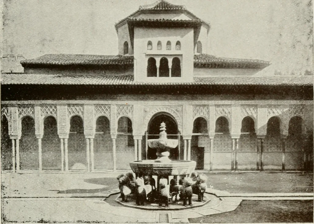 An illustration from Granada and the Alhambra, a brief description of the ancient city of Granada, with a particular account of the Moorish palace, 1907, leaf 309
