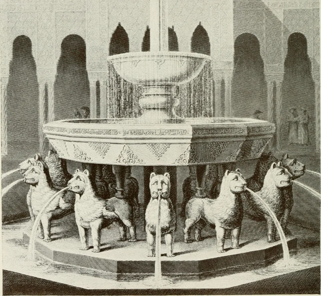 An illustration from Granada and the Alhambra, a brief description of the ancient city of Granada, with a particular account of the Moorish palace, 1907, leaf 310