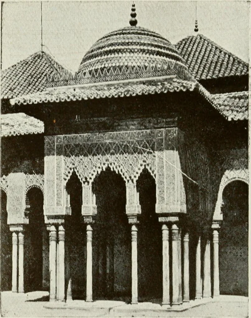 An illustration from Granada and the Alhambra, a brief description of the ancient city of Granada, with a particular account of the Moorish palace, 1907, leaf 323