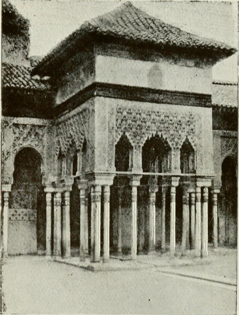 An illustration from Granada and the Alhambra, a brief description of the ancient city of Granada, with a particular account of the Moorish palace, 1907, leaf 323
