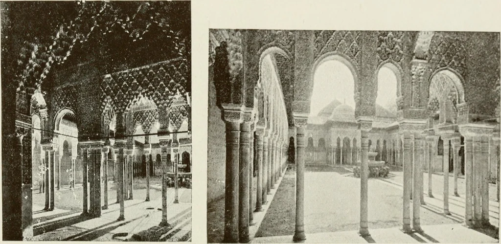 An illustration from Granada and the Alhambra, a brief description of the ancient city of Granada, with a particular account of the Moorish palace, 1907, leaf 324