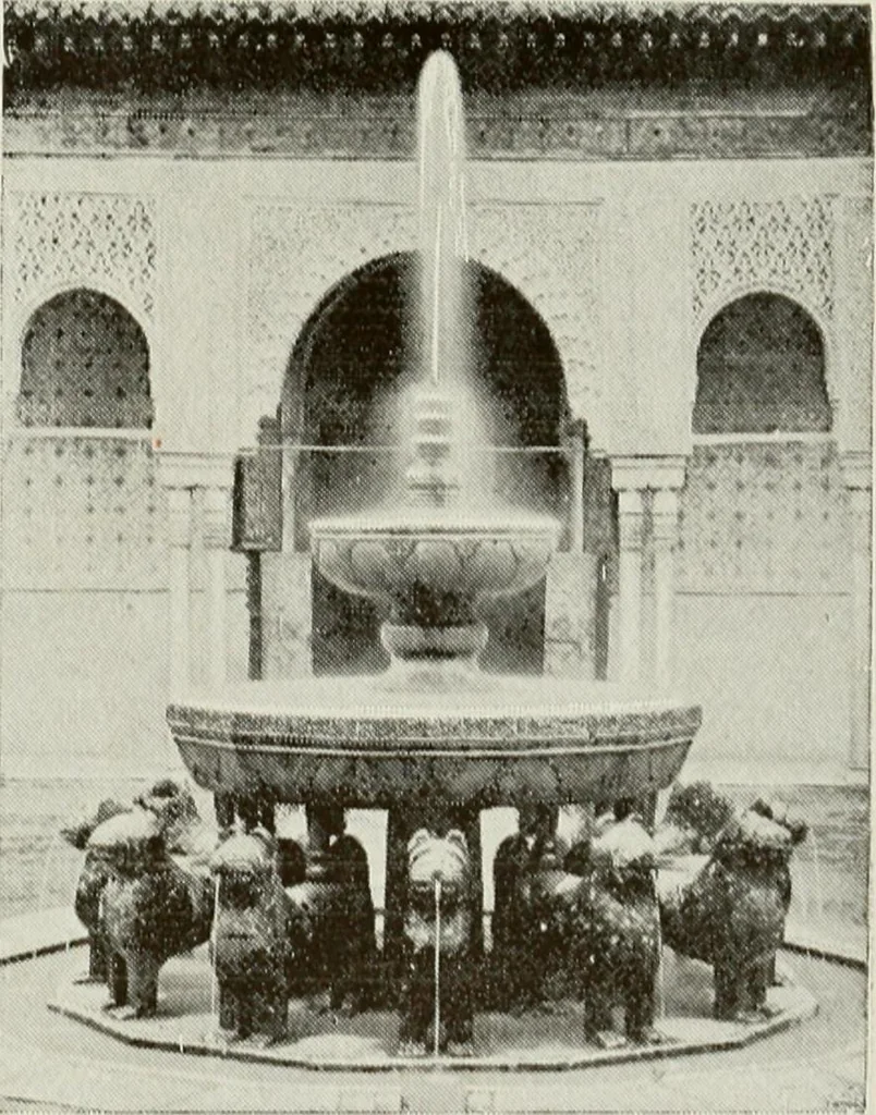 An illustration from Granada and the Alhambra, a brief description of the ancient city of Granada, with a particular account of the Moorish palace, 1907, leaf 325