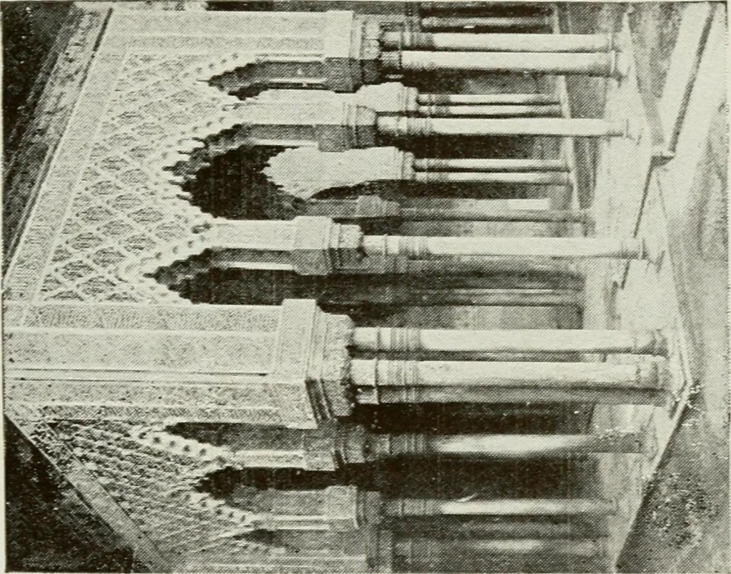 An illustration from Granada and the Alhambra, a brief description of the ancient city of Granada, with a particular account of the Moorish palace, 1907, leaf 325