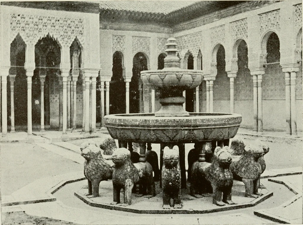 An illustration from Granada and the Alhambra, a brief description of the ancient city of Granada, with a particular account of the Moorish palace, 1907, leaf 327