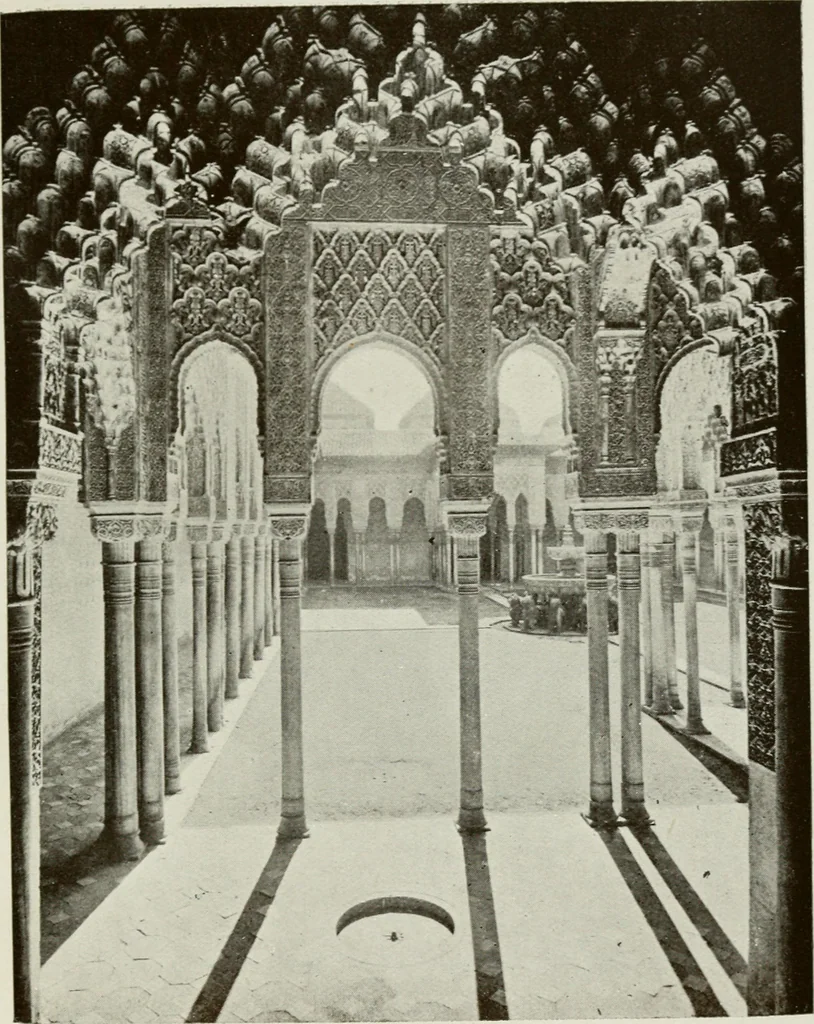 An illustration from Granada and the Alhambra, a brief description of the ancient city of Granada, with a particular account of the Moorish palace, 1907, leaf 335