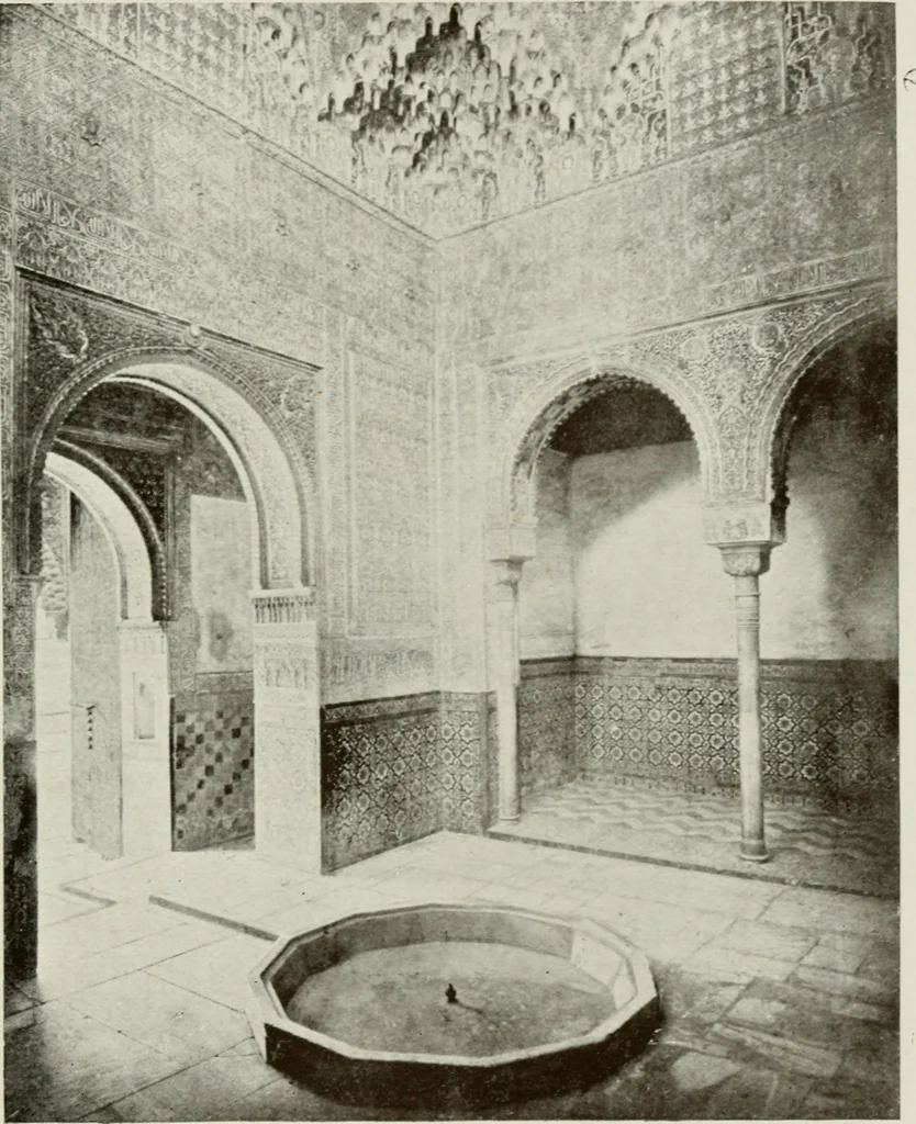 An illustration from Granada and the Alhambra, a brief description of the ancient city of Granada, with a particular account of the Moorish palace, 1907, leaf 341
