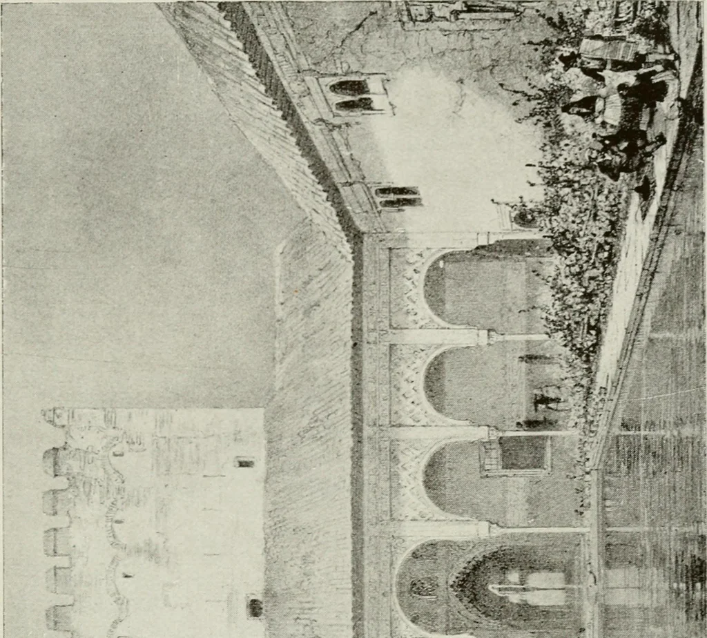 An illustration from Granada and the Alhambra, a brief description of the ancient city of Granada, with a particular account of the Moorish palace, 1907, leaf 349