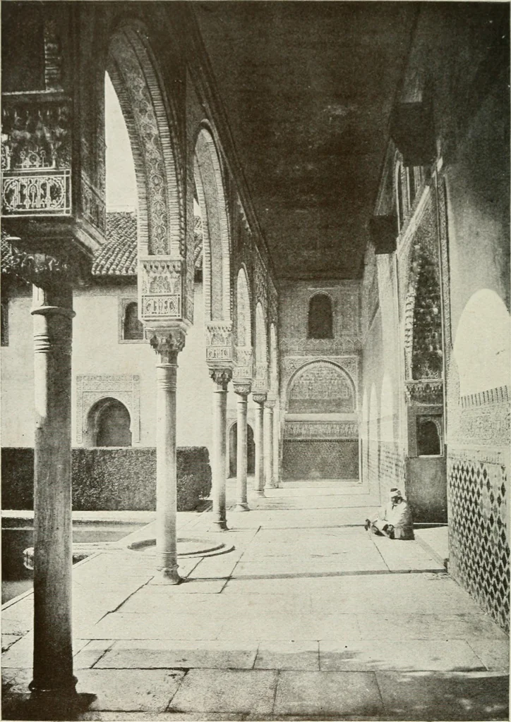 An illustration from Granada and the Alhambra, a brief description of the ancient city of Granada, with a particular account of the Moorish palace, 1907, leaf 350