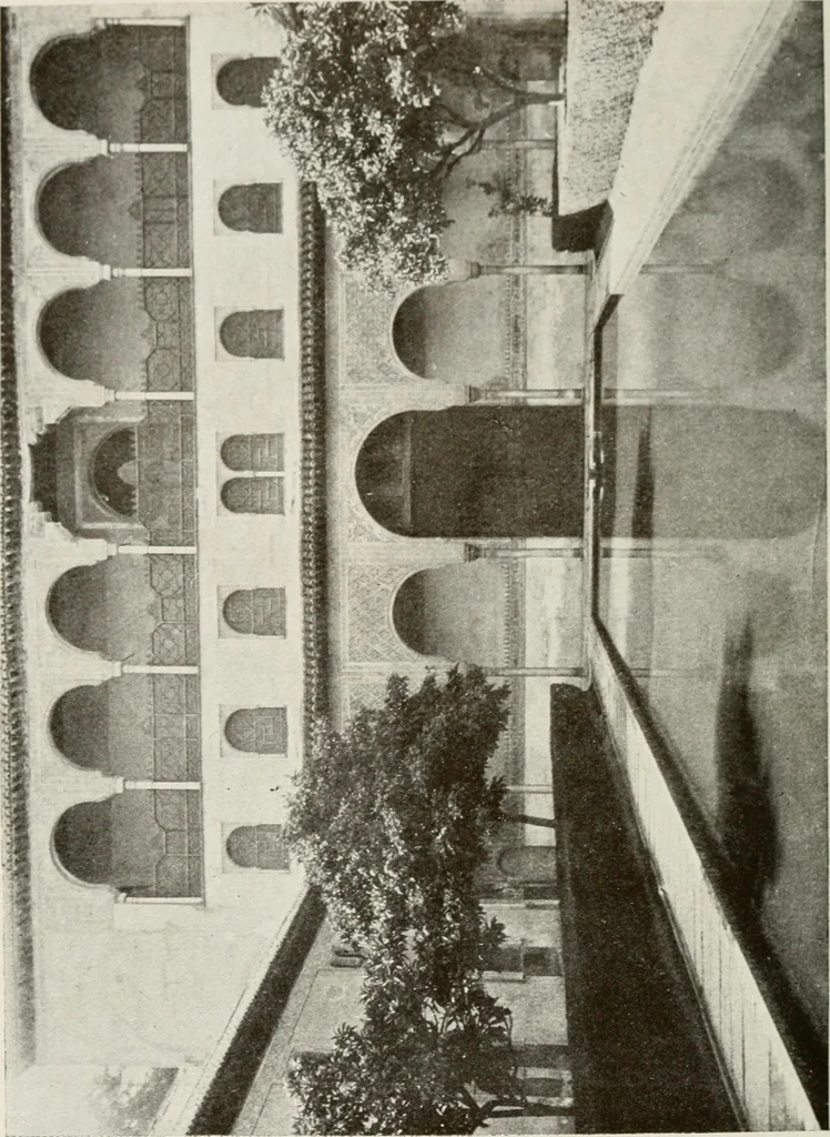 An illustration from Granada and the Alhambra, a brief description of the ancient city of Granada, with a particular account of the Moorish palace, 1907, leaf 352