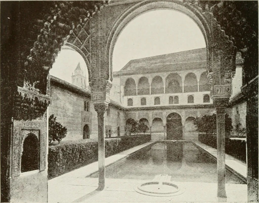 An illustration from Granada and the Alhambra, a brief description of the ancient city of Granada, with a particular account of the Moorish palace, 1907, leaf 358