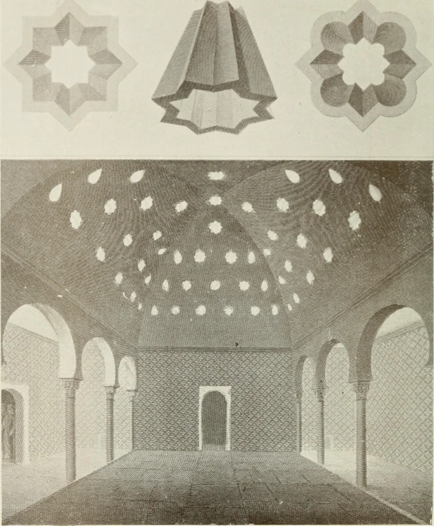 An illustration from Granada and the Alhambra, a brief description of the ancient city of Granada, with a particular account of the Moorish palace, 1907, leaf 360
