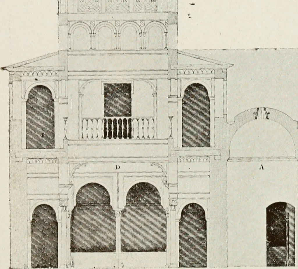 An illustration from Granada and the Alhambra, a brief description of the ancient city of Granada, with a particular account of the Moorish palace, 1907, leaf 370