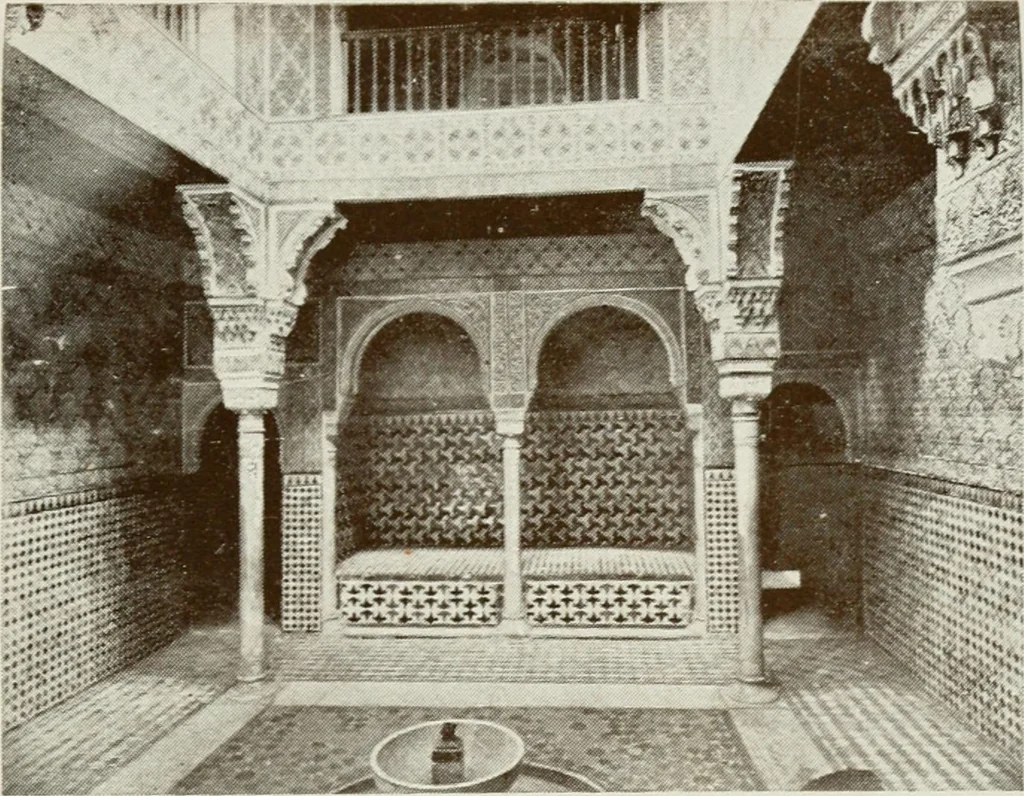 An illustration from Granada and the Alhambra, a brief description of the ancient city of Granada, with a particular account of the Moorish palace, 1907, leaf 371