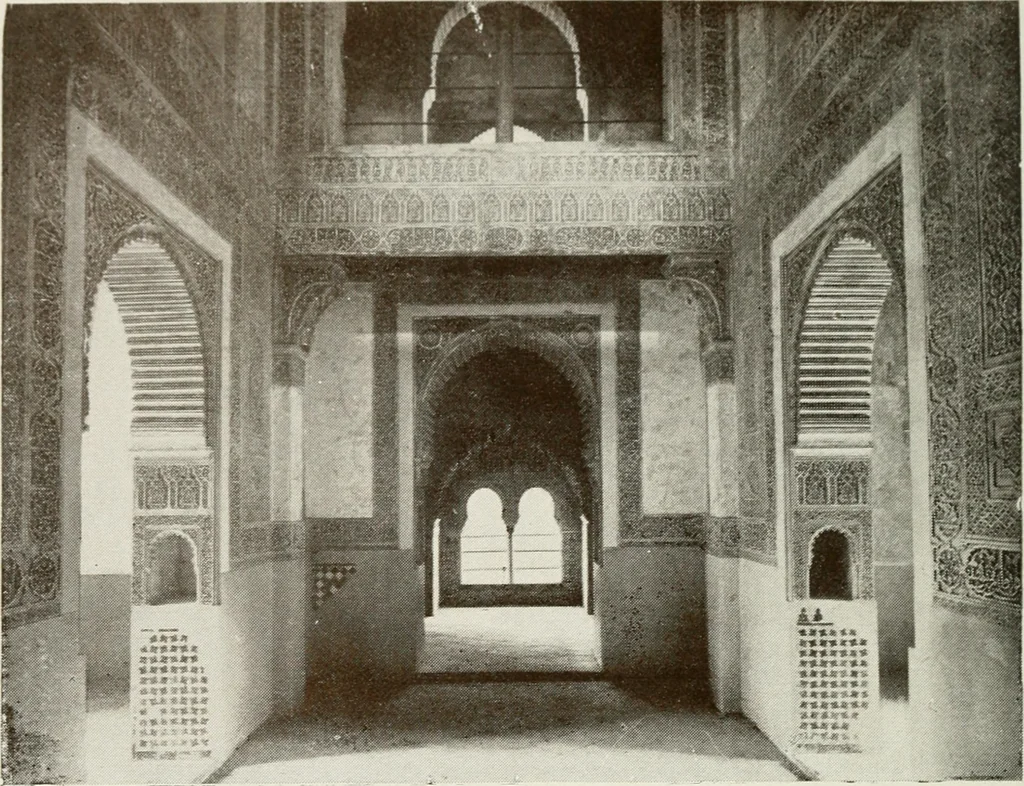 An illustration from Granada and the Alhambra, a brief description of the ancient city of Granada, with a particular account of the Moorish palace, 1907, leaf 372