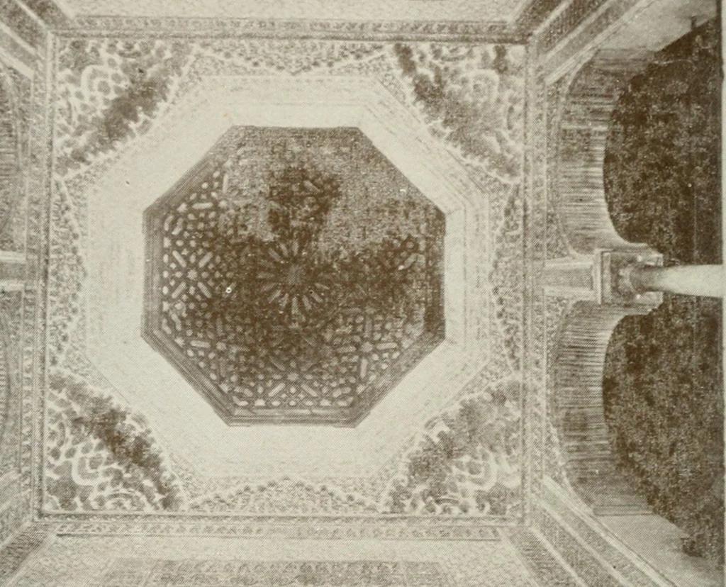 An illustration from Granada and the Alhambra, a brief description of the ancient city of Granada, with a particular account of the Moorish palace, 1907, leaf 374