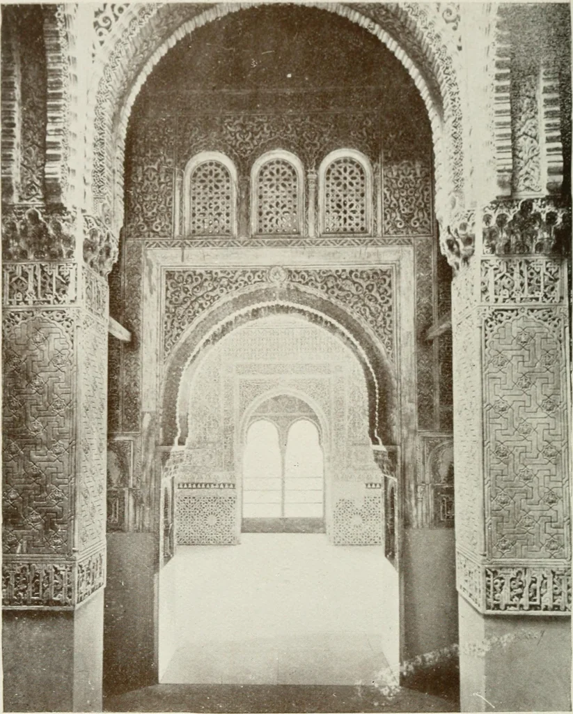 An illustration from Granada and the Alhambra, a brief description of the ancient city of Granada, with a particular account of the Moorish palace, 1907, leaf 378