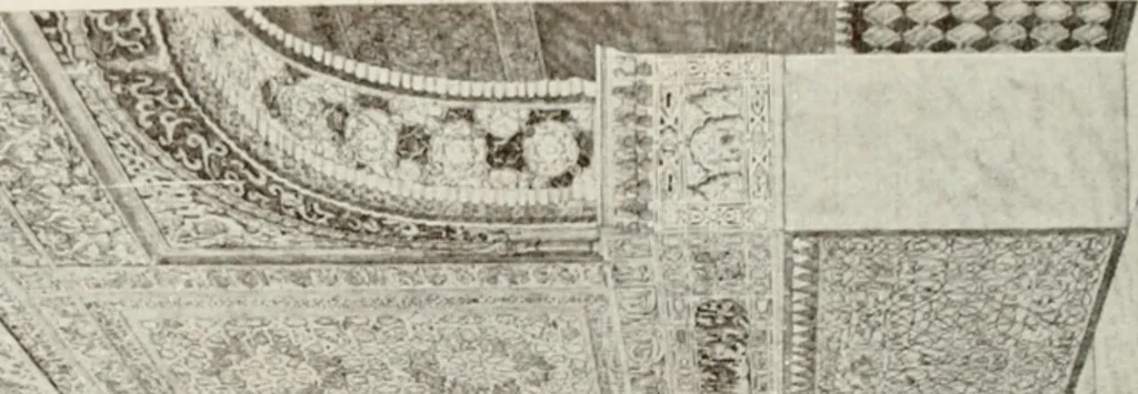 An illustration from Granada and the Alhambra, a brief description of the ancient city of Granada, with a particular account of the Moorish palace, 1907, leaf 400
