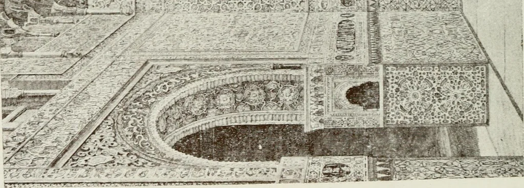 An illustration from Granada and the Alhambra, a brief description of the ancient city of Granada, with a particular account of the Moorish palace, 1907, leaf 400
