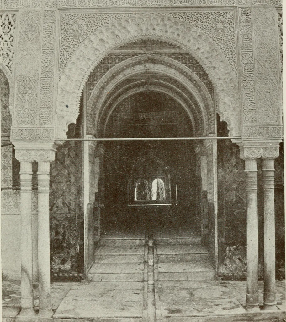 An illustration from Granada and the Alhambra, a brief description of the ancient city of Granada, with a particular account of the Moorish palace, 1907, leaf 401