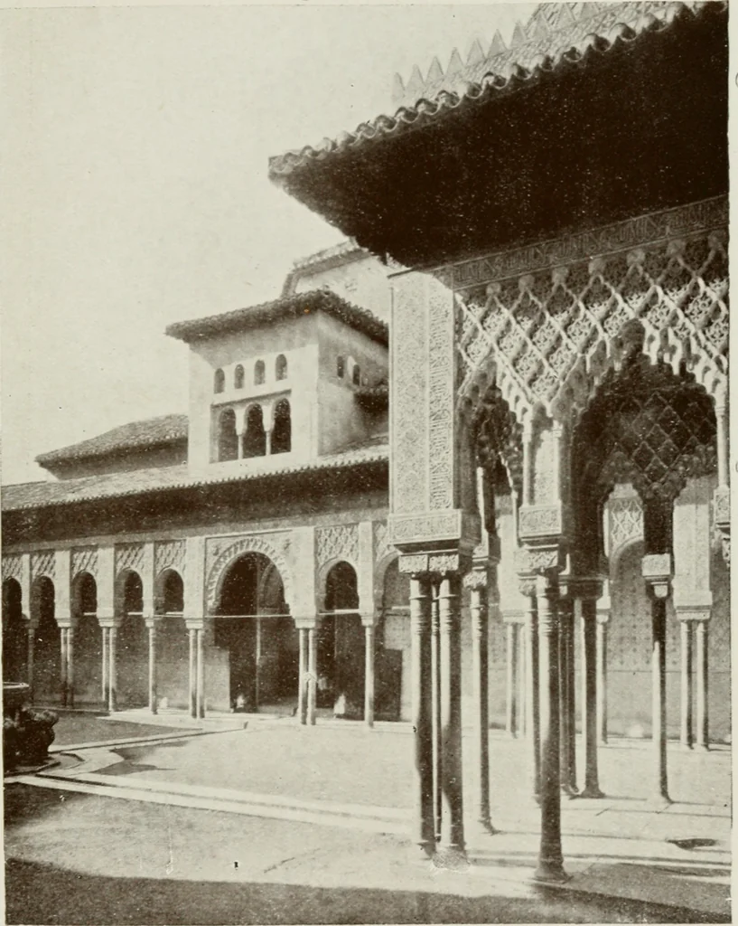 An illustration from Granada and the Alhambra, a brief description of the ancient city of Granada, with a particular account of the Moorish palace, 1907, leaf 405