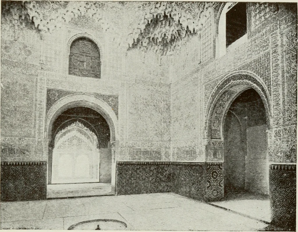 An illustration from Granada and the Alhambra, a brief description of the ancient city of Granada, with a particular account of the Moorish palace, 1907, leaf 407