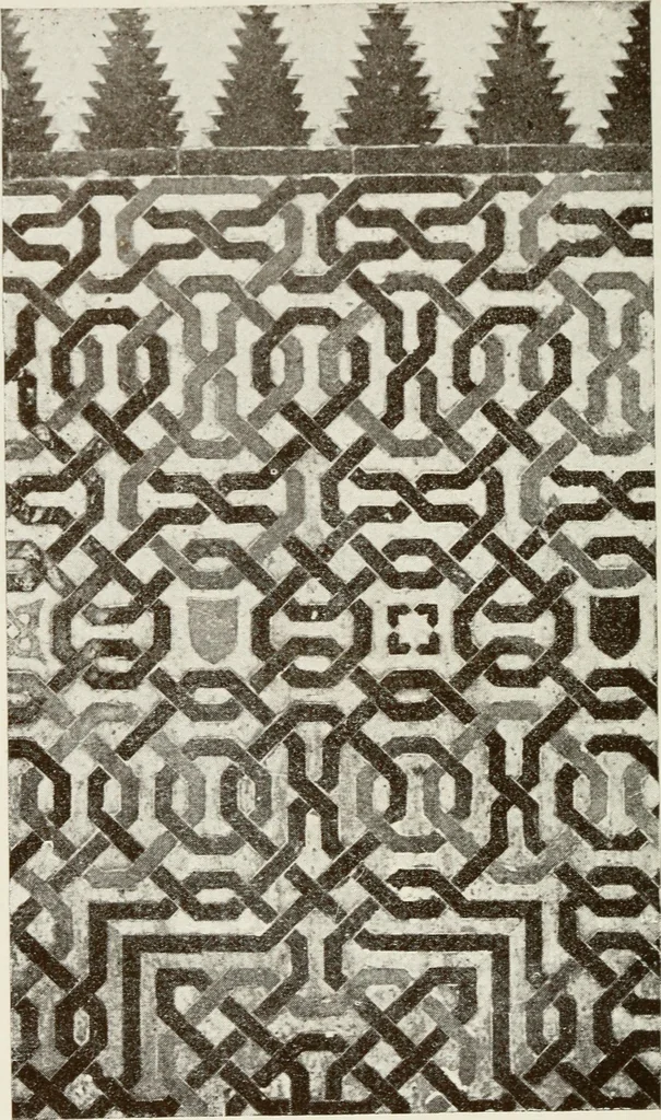 An illustration from Granada and the Alhambra, a brief description of the ancient city of Granada, with a particular account of the Moorish palace, 1907, leaf 418