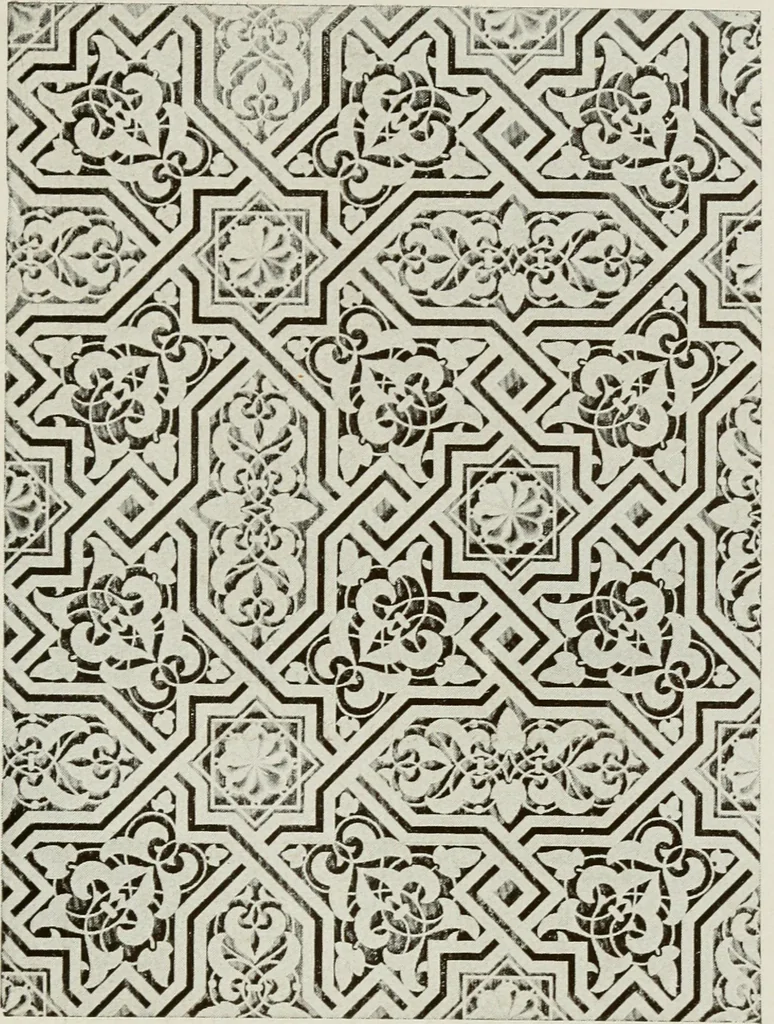 An illustration from Granada and the Alhambra, a brief description of the ancient city of Granada, with a particular account of the Moorish palace, 1907, leaf 419