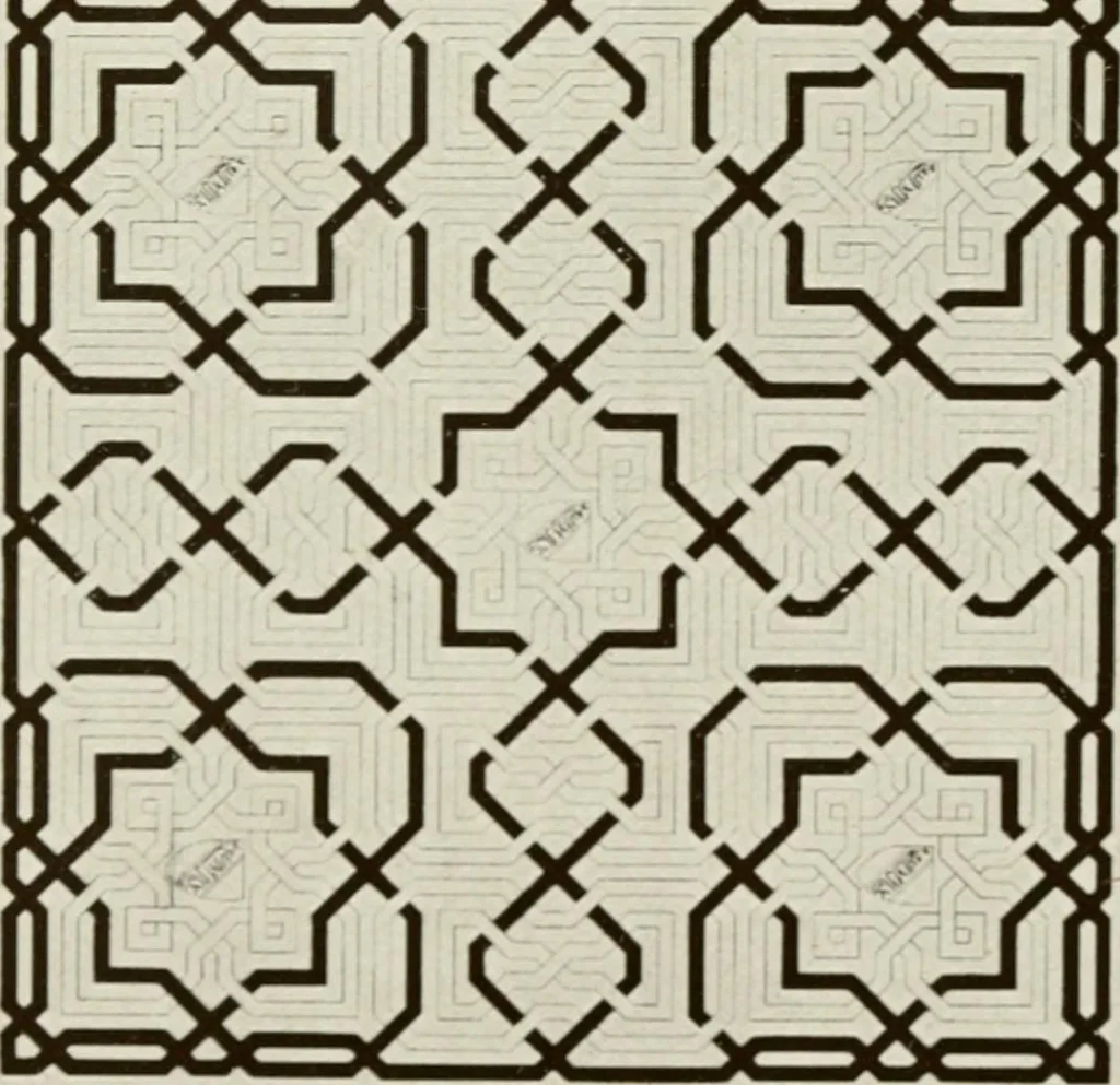An illustration from Granada and the Alhambra, a brief description of the ancient city of Granada, with a particular account of the Moorish palace, 1907, leaf 421