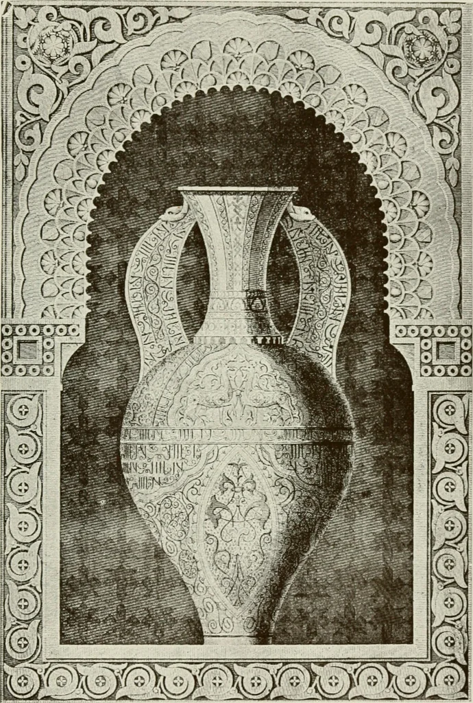 An illustration from Granada and the Alhambra, a brief description of the ancient city of Granada, with a particular account of the Moorish palace, 1907, leaf 425