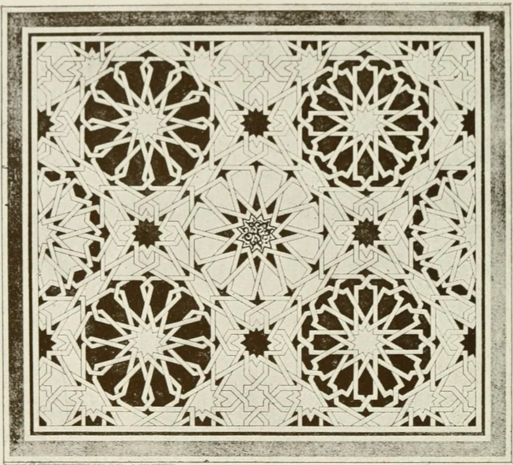An illustration from Granada and the Alhambra, a brief description of the ancient city of Granada, with a particular account of the Moorish palace, 1907, leaf 432