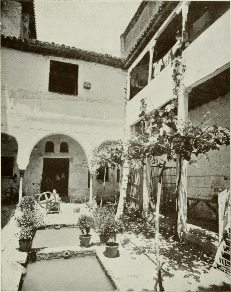 An illustration from Granada and the Alhambra, a brief description of the ancient city of Granada, with a particular account of the Moorish palace, 1907, leaf 437