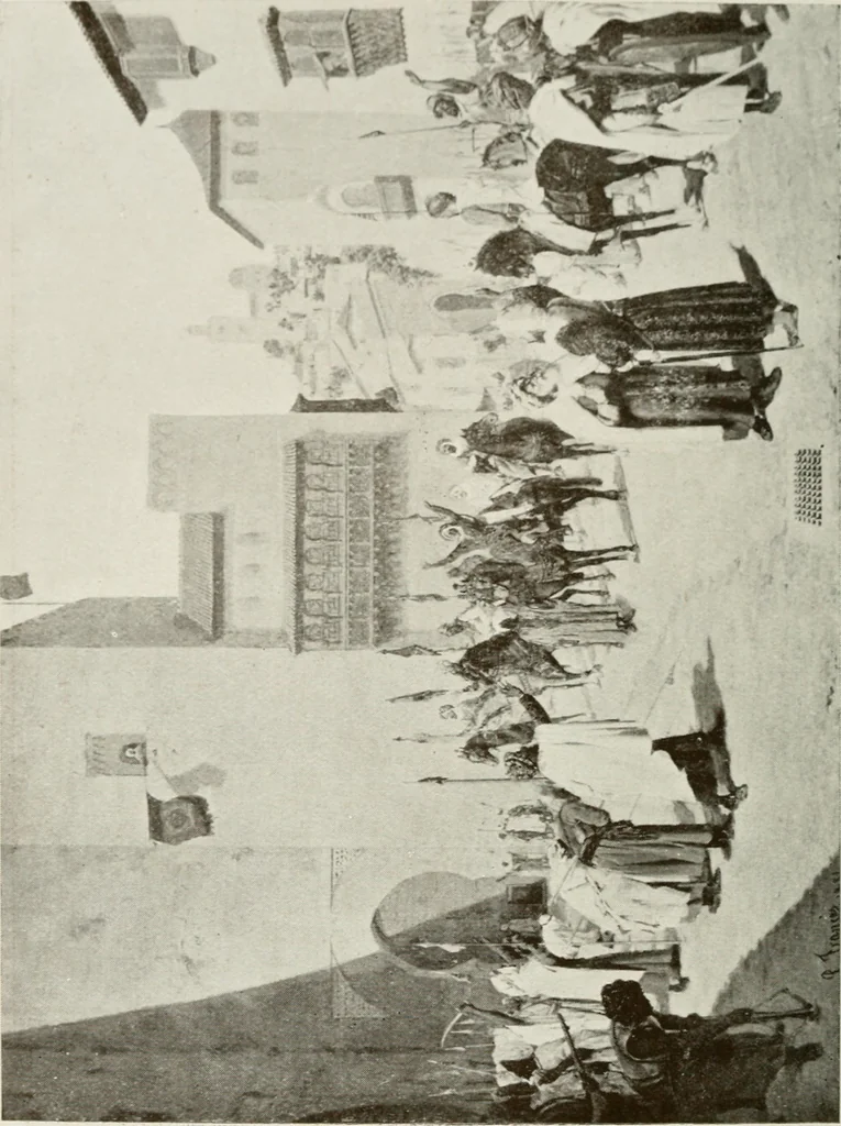 An illustration from Granada and the Alhambra, a brief description of the ancient city of Granada, with a particular account of the Moorish palace, 1907, leaf 438