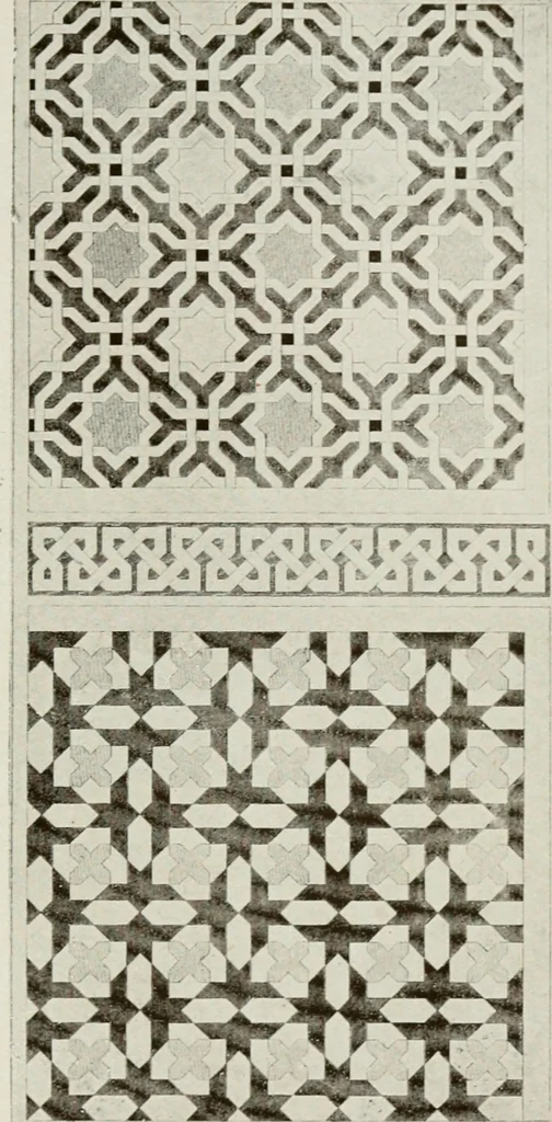 An illustration from Granada and the Alhambra, a brief description of the ancient city of Granada, with a particular account of the Moorish palace, 1907, leaf 447