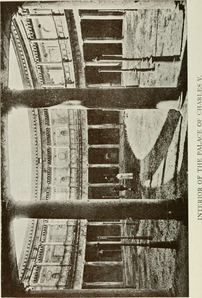 An illustration from Granada and the Alhambra, a brief description of the ancient city of Granada, with a particular account of the Moorish palace, 1907, leaf 458