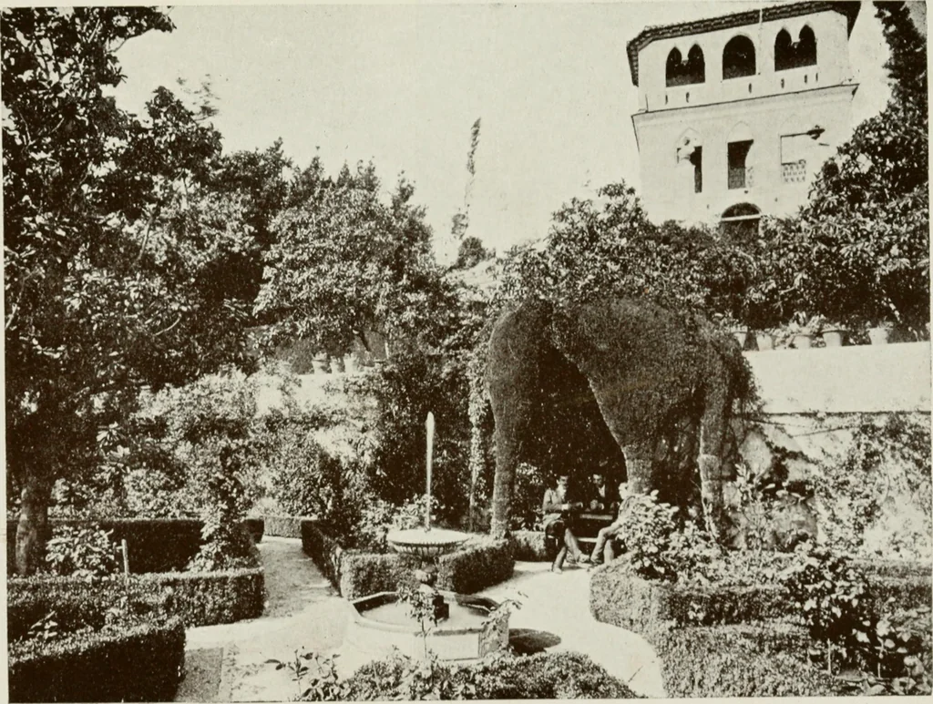 An illustration from Granada and the Alhambra, a brief description of the ancient city of Granada, with a particular account of the Moorish palace, 1907, leaf 467