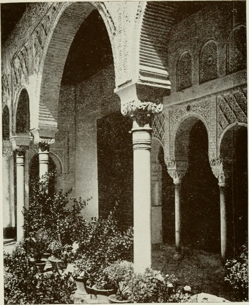 An illustration from Granada and the Alhambra, a brief description of the ancient city of Granada, with a particular account of the Moorish palace, 1907, leaf 471