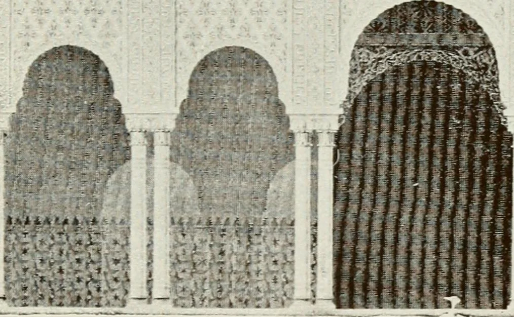 An illustration from Granada and the Alhambra, a brief description of the ancient city of Granada, with a particular account of the Moorish palace, 1907, leaf 475
