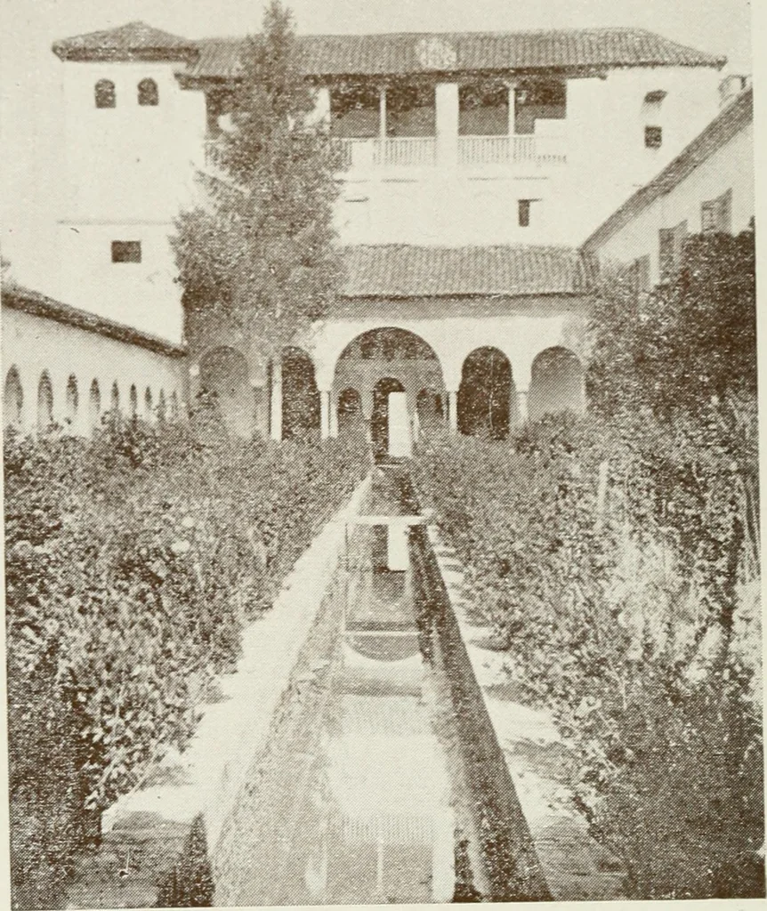 An illustration from Granada and the Alhambra, a brief description of the ancient city of Granada, with a particular account of the Moorish palace, 1907, leaf 476