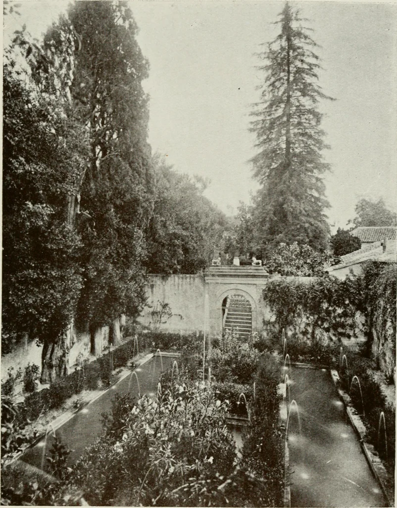 An illustration from Granada and the Alhambra, a brief description of the ancient city of Granada, with a particular account of the Moorish palace, 1907, leaf 485