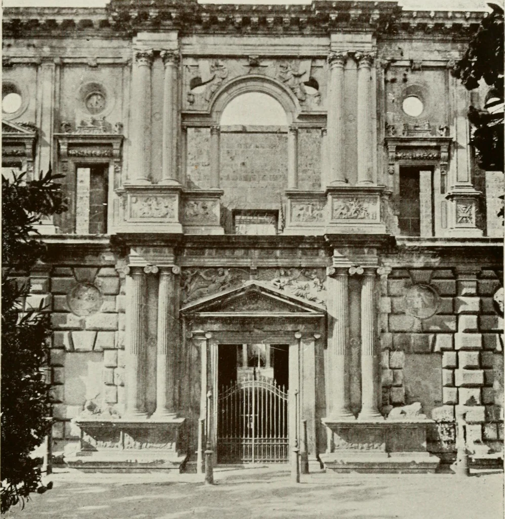 An illustration from Granada and the Alhambra, a brief description of the ancient city of Granada, with a particular account of the Moorish palace, 1907, leaf 487