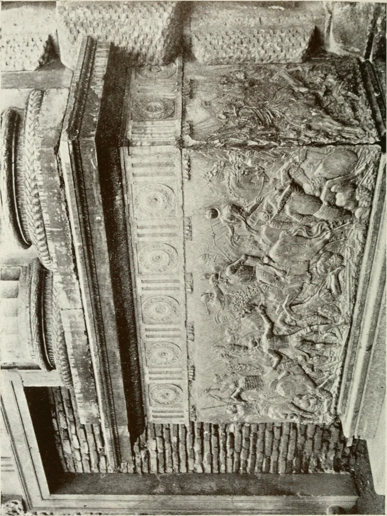 An illustration from Granada and the Alhambra, a brief description of the ancient city of Granada, with a particular account of the Moorish palace, 1907, leaf 488