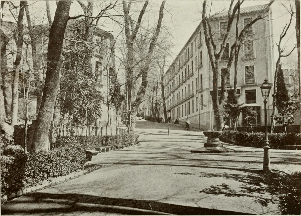 An illustration from Granada and the Alhambra, a brief description of the ancient city of Granada, with a particular account of the Moorish palace, 1907, leaf 491